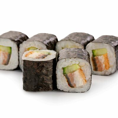 Мини-ролл с угрем в Miyaki Sushi по цене 220 ₽