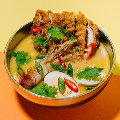 Сырный рамен в Ронни бургер-клуб по цене 510 ₽