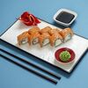 Филадельфия с огурцом в ROLLS KING SUSHI KINGDOM по цене 1076