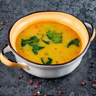 Пикантный суп с бататом и машем в Mesto Sushi & Grill по цене 320