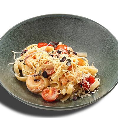 Паста с креветками в Сгущенка по цене 860 ₽