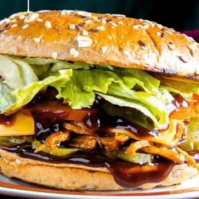 Бургер со свининой BBQ в The Best Burger по цене 600 ₽