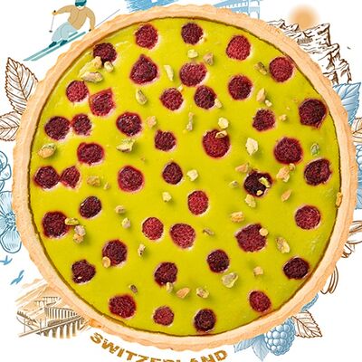 Швейцарский фисташковый пирогв Машенькины пироги по цене 1340 ₽