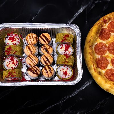 Сет Джой с пиццей в Dada sushi по цене 1299 ₽
