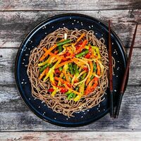 Соба с овощами в Робинfood