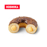 Донат ваниль в шоколаде в ROSTIC’S