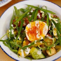 Салат Сабих в Бабагануш