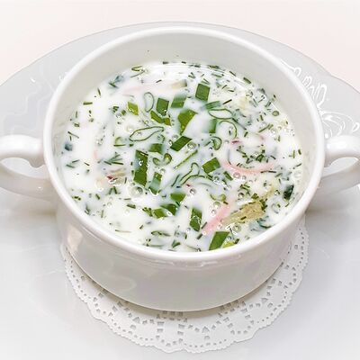 Окрошка на кефире в Дуровъ по цене 95 ₽