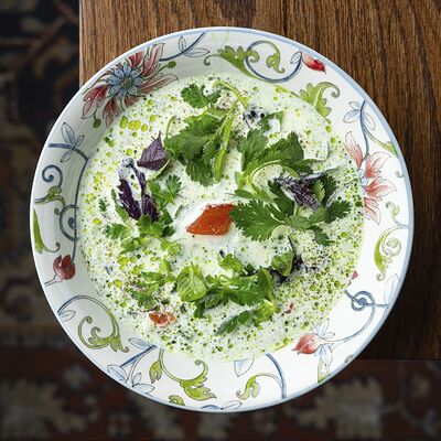 Окрошка на тане с юколой в Eshak по цене 1100