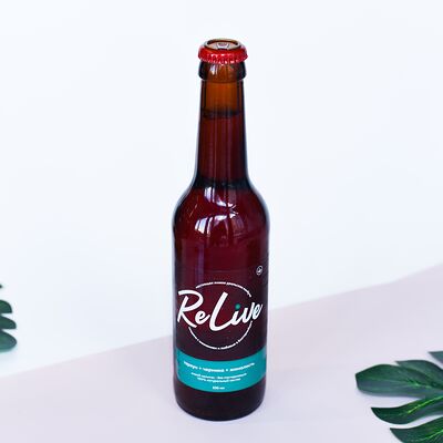 Комбуча ReLive на зеленом чае (тархун + черника + молочный улун) в Pokemania по цене 299 ₽