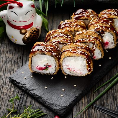 Мидии темпура в Кухня МОМО по цене 369 ₽