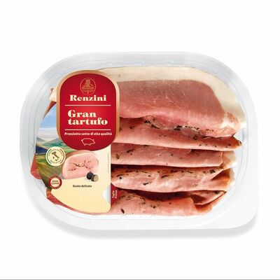 Ветчина вареная Renzini Grantartufo с трюфелем Италия в Азбука Вкуса Экспресс Меню по цене 1250 ₽