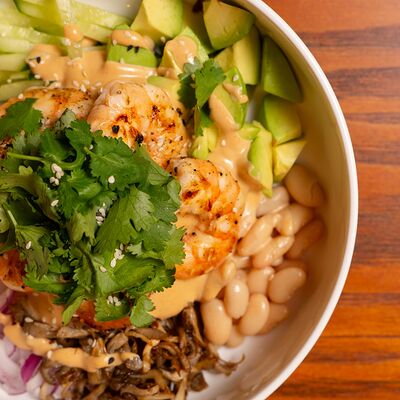 Поке с тигровой креветкой в Ярды Superbar по цене 750 ₽