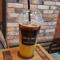 Холодный апельсиновый кофе в Coffee Way