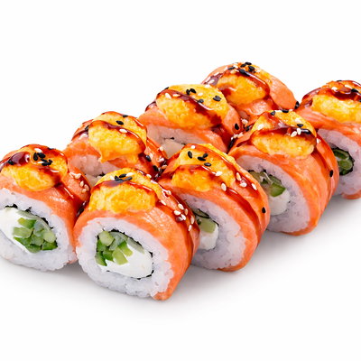 Запеченная филадельфия 8 шт в ProSushi по цене 765 ₽