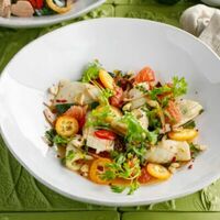 Салат с кальмаром в ЛарисуВаннуХочу