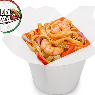 Лапша Wok с креветкой в Chell pizza по цене 400 ₽