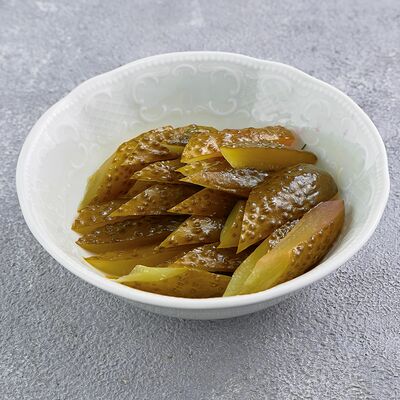 Огурчики соленые из дубовой бочки в Царь по цене 390 ₽