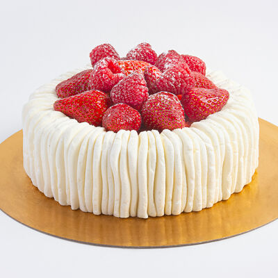 Торт Клубника - ваниль в Udcкафе Upside Down Cake по цене 6080 ₽