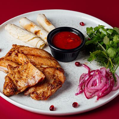 Шашлычок из куриного бедра в Гури по цене 1060 ₽