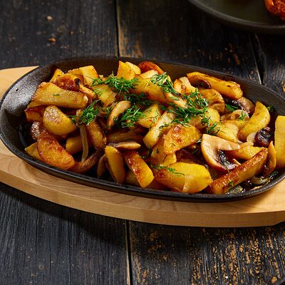 Жаренная картошка с грибамив ЕрмолаевЪ Охота и Рыбалка по цене 310 ₽