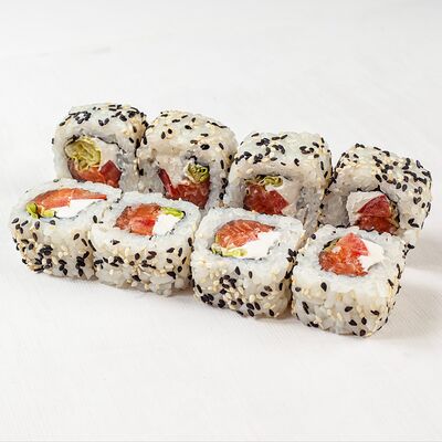 Ролл с лососем и томатом в СитиФокс по цене 513 ₽