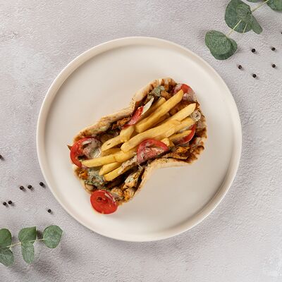 Гирос с курицей в Сабирос по цене 610 ₽