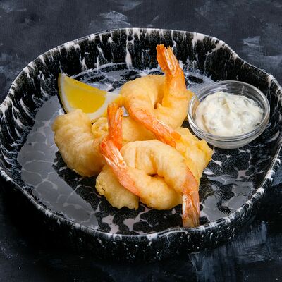 Креветки темпура в География по цене 620 ₽