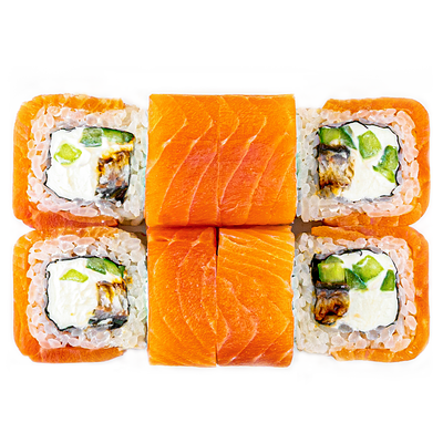 Филадельфия с угрем в Фишка суши по цене 1198 ₽