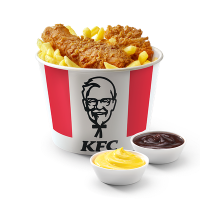 Оригинальный Баскет и 2 соуса в KFC по цене 23 р.