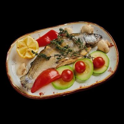 Сибас запеченный в Леон по цене 1100 ₽