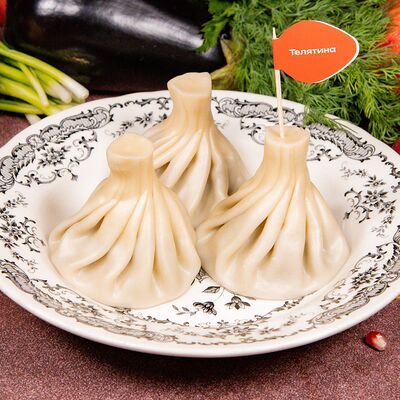 Пьяные хинкали с телятиной в Чичилаки по цене 620 ₽