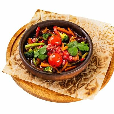 Овощи в остро-сладком соусе в Мушмула по цене 239