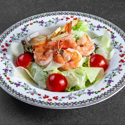 Цезарь с креветками в Merzen по цене 630 ₽