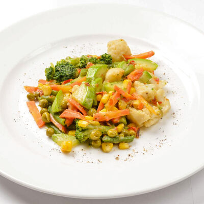 Овощи в кокосовом молоке в БамБуши по цене 165