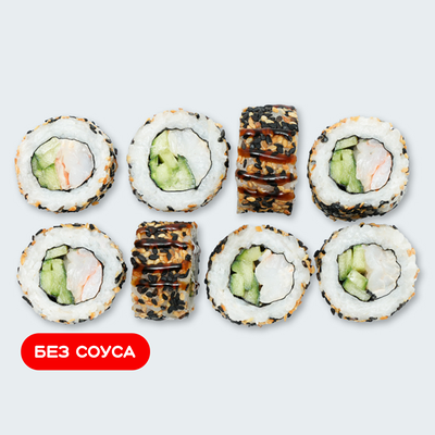 Острый с креветкой в Суши Сет по цене 599 ₽