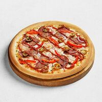 С пастрами из говядины средняя в ПиццаФабрика