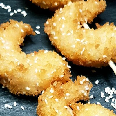 Креветки в панировке в Travel Рестобар по цене 760 ₽