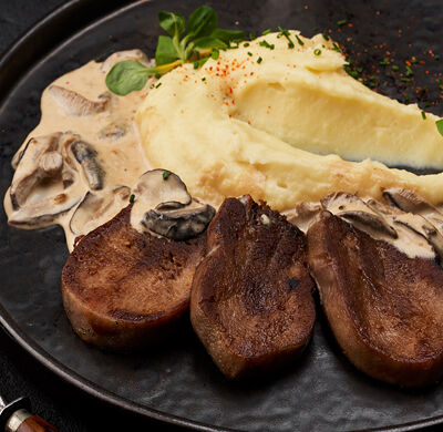 Телячий язык с соусом шиитаке в Mojo по цене 590