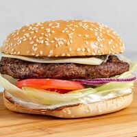 Бургер с грибами в PROBurgers