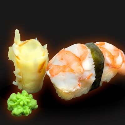 Суши с креветкойв Byfoodzee по цене 229 ₽