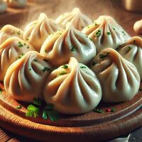 Манты с мясом в Фитчихана