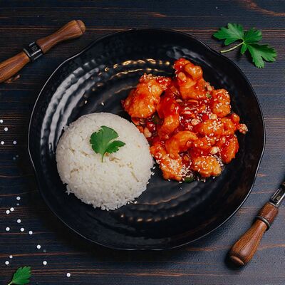 Судак в кисло-сладком соусе Д в Hungry Dragon по цене 760 ₽