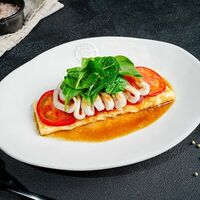 Омлет с кальмаром в Дикий улов