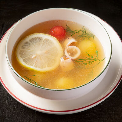 Рыбный суп в Dacha restaurant по цене 730 ₽