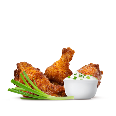 Крылышки Сметана и Лук (3 шт.) в Бургер Кинг по цене 270 ₽
