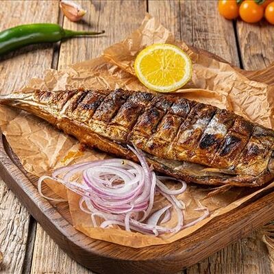 Скумбрия Атлантическая в Три хинкали&Шашлык по цене 650 ₽