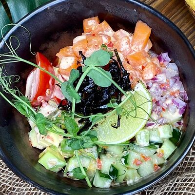 Поке с лососем в Гастробар DOM по цене 470