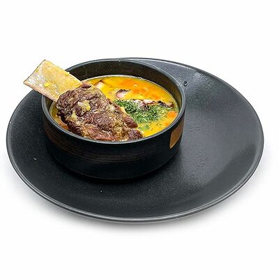 Гороховый суп с копчеными ребрами и грудинкой в Дом культур по цене 320