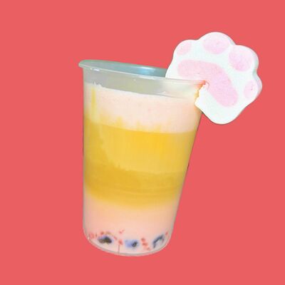 Pink power bubble tea в BubbleBee по цене 350 ₽